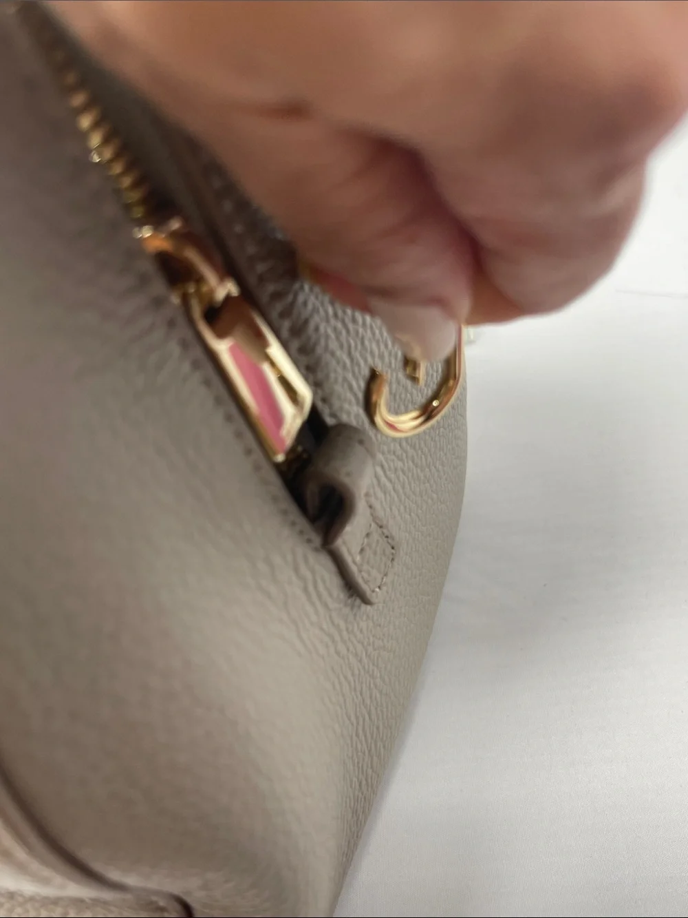 Furla satchel pebbled